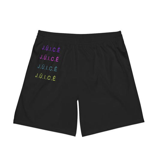 Men's Elastic Beach Shorts (AOP)