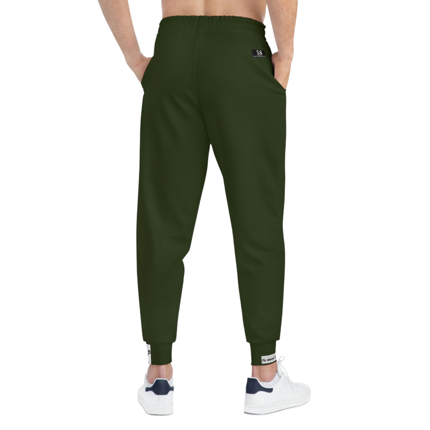 Copy of Salutations (Legacy)  Athletic Joggers - Camo Green